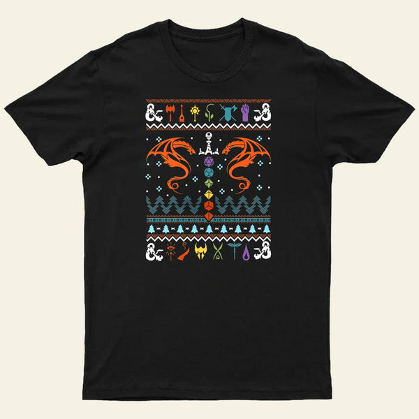 DND Dragon Dice Weapon T-Shirt