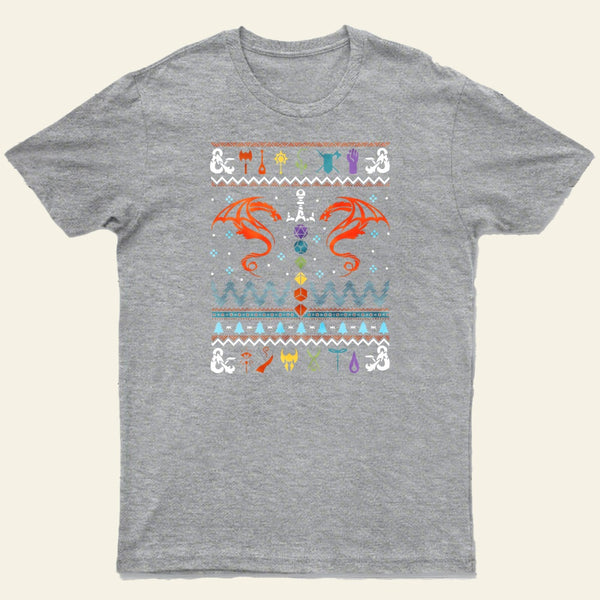 DND Dragon Dice Weapon T-Shirt