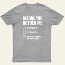 Tech Support IT Checklist Entrageek T-Shirt
