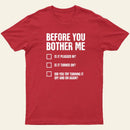 Tech Support IT Checklist Entrageek T-Shirt