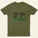 Oh This Calls For A Spreadsheet Funny Office Entrageek T-Shirt