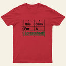 Oh This Calls For A Spreadsheet Funny Office Entrageek T-Shirt