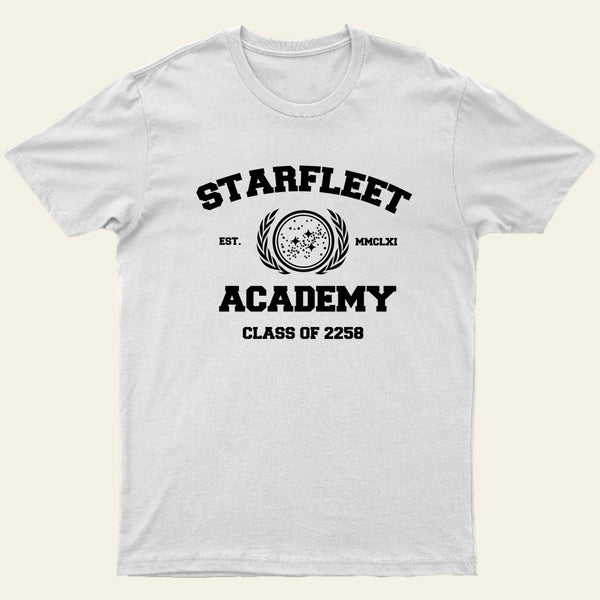 Starfleet Acadmey Class of 2258 White T-Shirt
