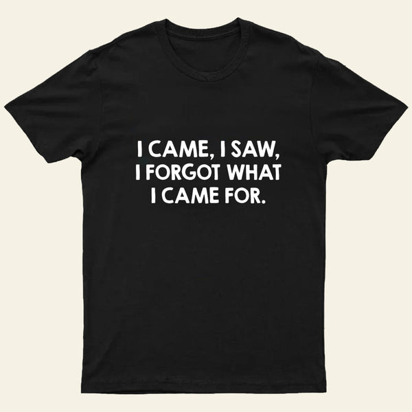 I Came and Saw Nerd T-Shirt