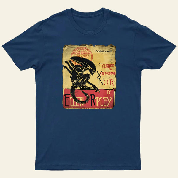 Tournee Du Xenomorphe Doir T-Shirt