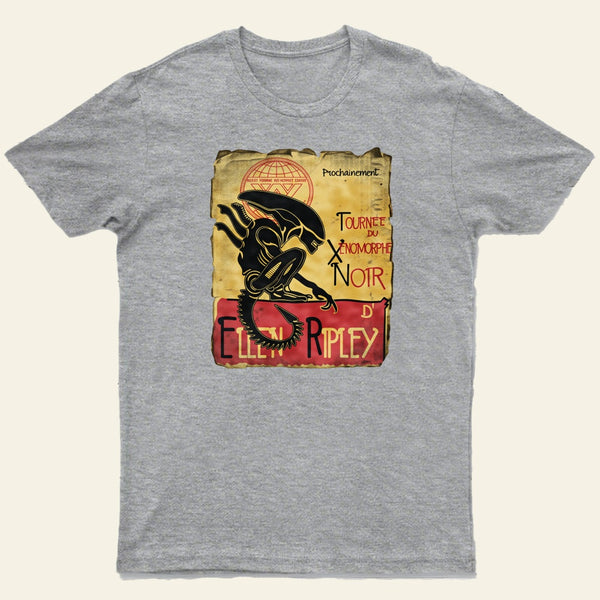 Tournee Du Xenomorphe Doir T-Shirt
