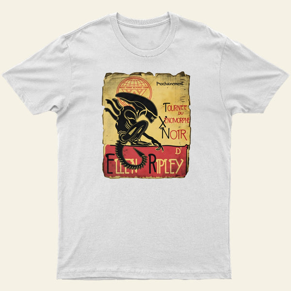 Tournee Du Xenomorphe Doir T-Shirt
