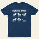 Dachshund Training Dachshund Dog Entrageek T-Shirt