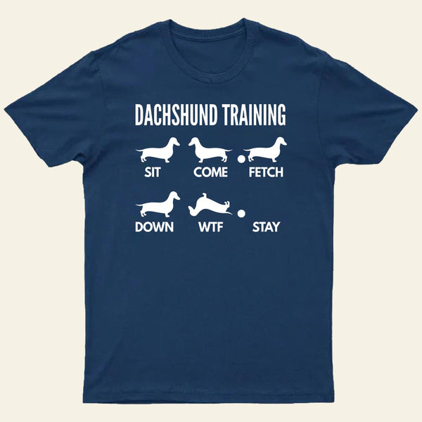 Dachshund Training Dachshund Dog Entrageek T-Shirt
