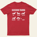 Dachshund Training Dachshund Dog Entrageek T-Shirt