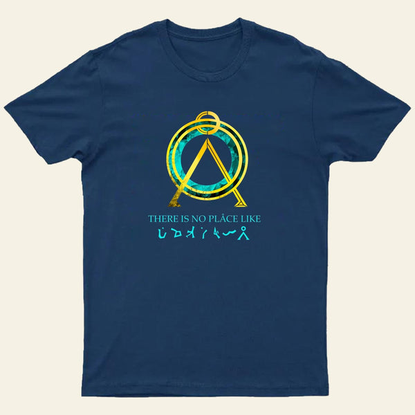 There Is No Place Like Home Vintage Stargate Entrageek T-Shirt