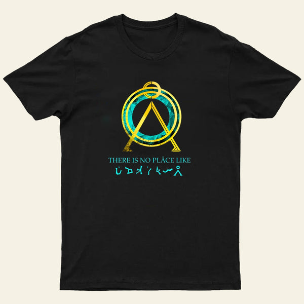 There Is No Place Like Home Vintage Stargate Entrageek T-Shirt