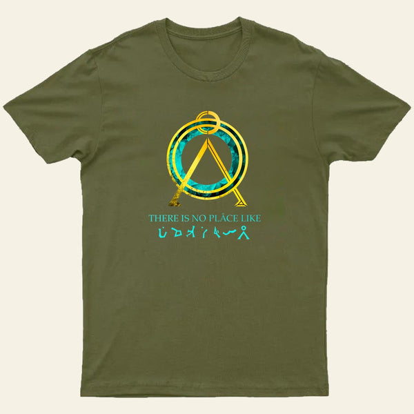 There Is No Place Like Home Vintage Stargate Entrageek T-Shirt