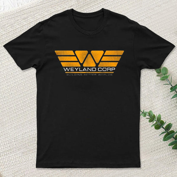 Weyland Corp Building Better Worlds Entrageek T-Shirt