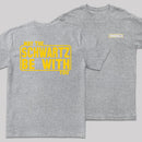 The Funny Force Front and Back Printed Entrageek T-Shirt