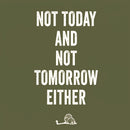 MEH Not Today Front and Back Printed Entrageek T-Shirt