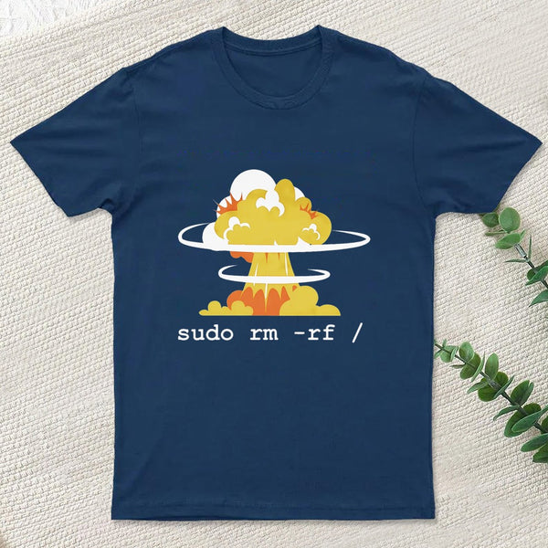 Linux Funny Linux Command Sudo Entrageek T-Shirt