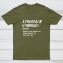 Aerospace Engineer Funny Entrageek T-Shirt