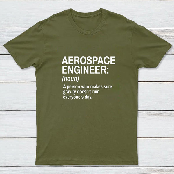 Aerospace Engineer Funny Entrageek T-Shirt