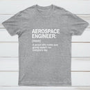 Aerospace Engineer Funny Entrageek T-Shirt