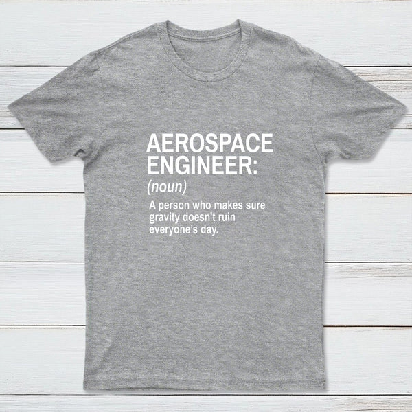 Aerospace Engineer Funny Entrageek T-Shirt