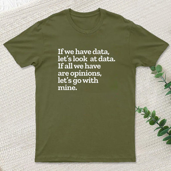 Funny Data Science Analytics Entrageek T-Shirt