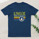 Linux Born To Be Root Entrageek T-Shirt