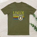 Linux Born To Be Root Entrageek T-Shirt