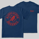 Radicalized by Basic Decency Front and Back Printed Entrageek T-Shirt