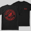 Radicalized by Basic Decency Front and Back Printed Entrageek T-Shirt