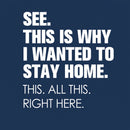 Stay Home Front and Back Printed Entrageek T-Shirt