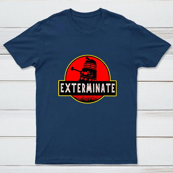 Darlek Exterminate Jurassic Park Dr Who Entrageek T-Shirt