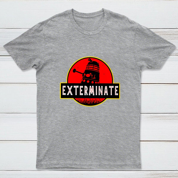 Darlek Exterminate Jurassic Park Dr Who Entrageek T-Shirt