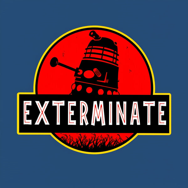 Darlek Exterminate Jurassic Park Dr Who Entrageek T-Shirt