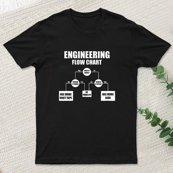 Engineers Flow Chart T-Shirt