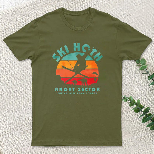 Ski Ice Planet Entrageek T-Shirt