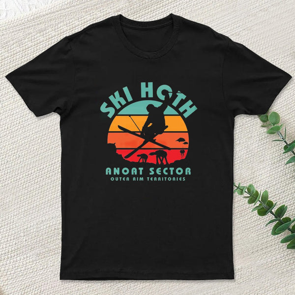 Ski Ice Planet Entrageek T-Shirt