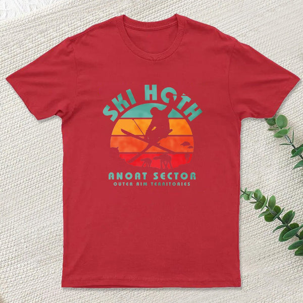 Ski Ice Planet Entrageek T-Shirt