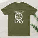 Naturally Lucky DnD D20 Custom Entrageek T-Shirt
