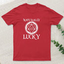 Naturally Lucky DnD D20 Custom Entrageek T-Shirt