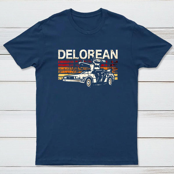 Retro Delorean Entrageek T-Shirt