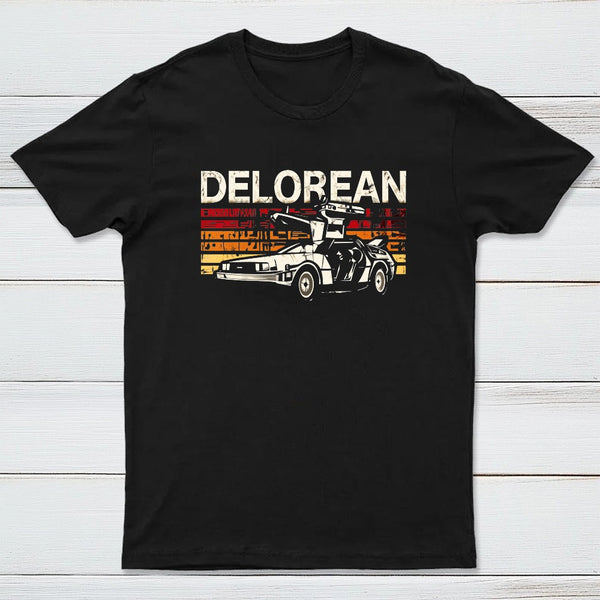 Retro Delorean Entrageek T-Shirt