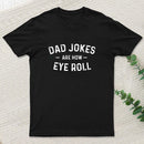 Attitude Towards Dad Jokes Entrageek T-Shirt