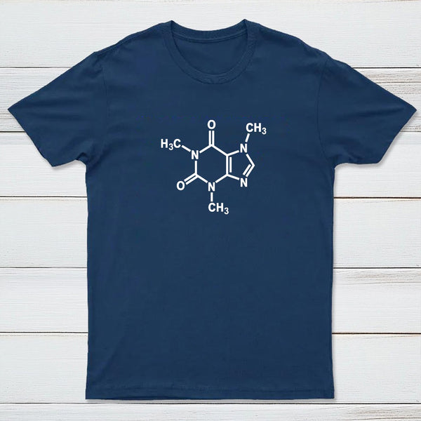 Caffeine Molecule Arm T-Shirt