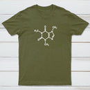 Caffeine Molecule Arm T-Shirt
