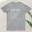 Dont Stop 80S Songs Multiple Choice Entrageek T-Shirt