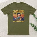 Giorgio Tsoukalos Aliens It Was Aliens Entrageek T-Shirt