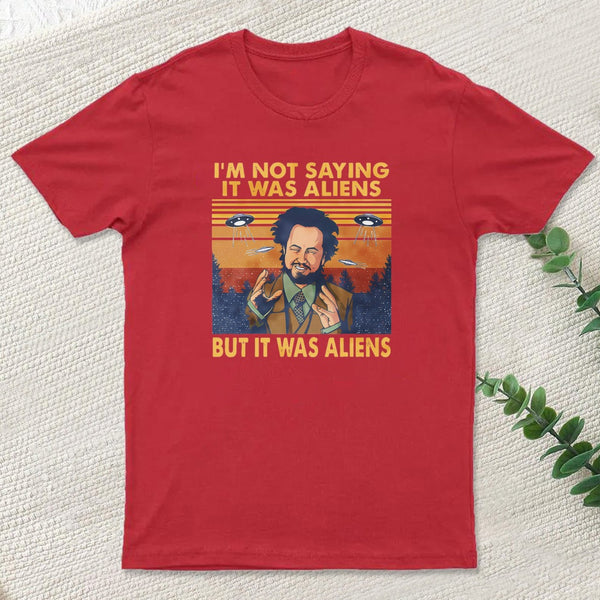 Giorgio Tsoukalos Aliens It Was Aliens Entrageek T-Shirt