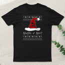 Naughty Or Nice Sorting Santa Claus Entrageek T-Shirt