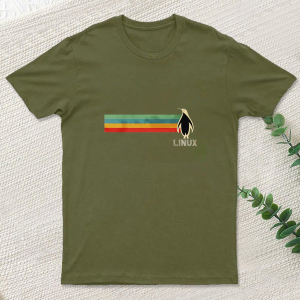 Linux Penguin Classic Entrageek T-Shirt